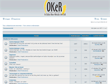 Tablet Screenshot of forum.kringraad.be